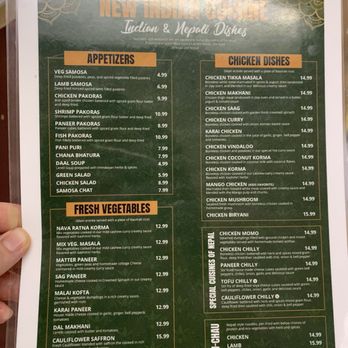 New India Cuisine - Menu from September 30th, 2022 - Indian Near Me - Phoenix, Arizona New India Cuisine - Menu from September 30th, 2022 - Indian Near Me - Phoenix, Arizona