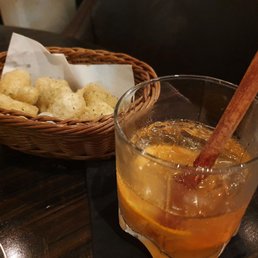 Zepoli bread & Old Fashioned