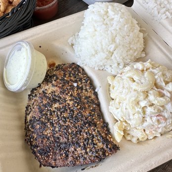 Nico's Kailua - Furikake Pan Seared Ahi* - Seafood Near Me - Kailua, Hawaii Nico's Kailua - Furikake Pan Seared Ahi* - Seafood Near Me - Kailua, Hawaii