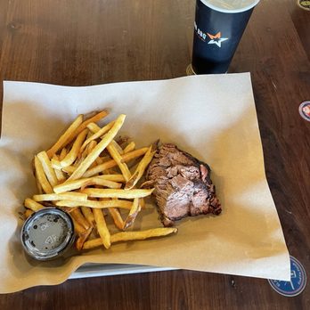 Mission BBQ - Brisket, fries, and a drink from Mission BBQ - Barbeque Near Me - Rockville, Maryland Mission BBQ - Brisket, fries, and a drink from Mission BBQ - Barbeque Near Me - Rockville, Maryland