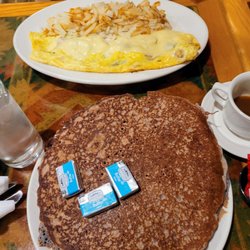 Garcia's - Omelette & Blue Corn Pancakes