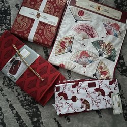 HomeGoods - Kitchen towels, dragon incense deco, drying mats dishes, dining table runner, oblong tablecloth all the CLNY