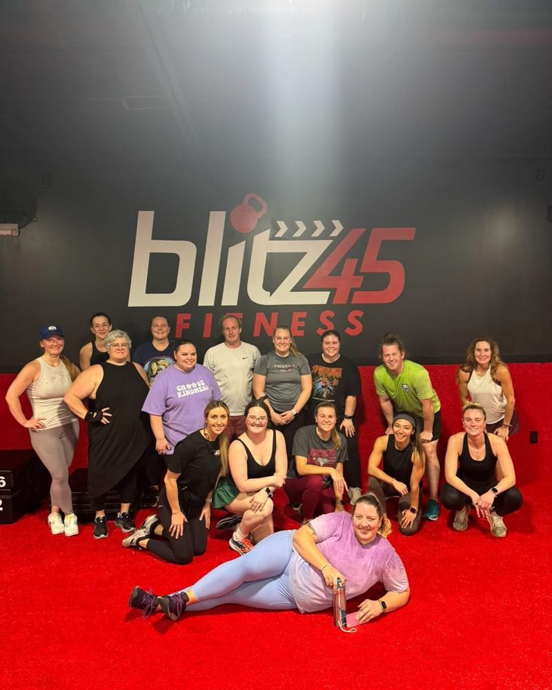 Blitz45 Fitness Logo