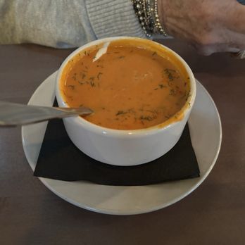 Truffles Cafe - Tomato dill soup, delicious....!!! - Seafood Near Me - Hilton Head Island, South Carolina Truffles Cafe - Tomato dill soup, delicious....!!! - Seafood Near Me - Hilton Head Island, South Carolina