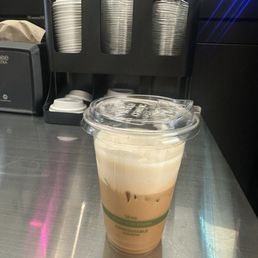 Iced vanilla cappuccino Iced vanilla cappuccino