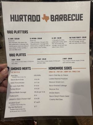 Menu photo 5 Hurtado Barbecue Arlington, TX Menu photo 5 Hurtado Barbecue Arlington, TX