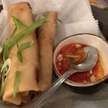 Common Lot - KR'S Filipino Lumpia, house made chili vinegar dipping sauce - New American Near Me - Millburn, New Jersey