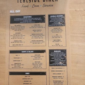 Tealside Diner - a menu for tealside diner - Salad Near Me - Batavia, Ohio Tealside Diner - a menu for tealside diner - Salad Near Me - Batavia, Ohio