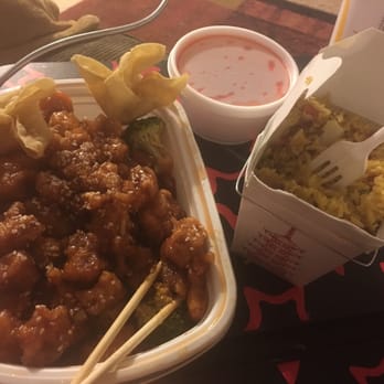 China King - Sesame chicken with pork fried rice and wontons - Chinese Near Me - Stoughton, Wisconsin China King - Sesame chicken with pork fried rice and wontons - Chinese Near Me - Stoughton, Wisconsin