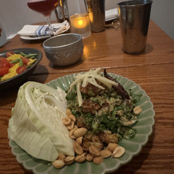 Fish Cheeks - Crispy rice salad - Seafood Near Me - New York, New York