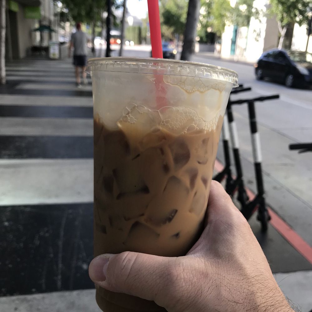 Lani Coffee - 32 oz iced coconut latte with 6 shots! Makes me human again!! - Coffee & Tea Near Me - San Diego, California Lani Coffee - 32 oz iced coconut latte with 6 shots! Makes me human again!! - Coffee & Tea Near Me - San Diego, California
