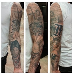 Empire Tattoo - Sleeve done by Matt Doherty