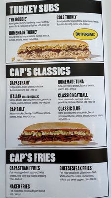 Menu photo 6 Capriotti's Sandwich Shop Murrieta, CA Menu photo 6 Capriotti's Sandwich Shop Murrieta, CA