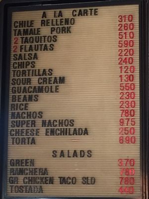 Menu photo 6 Zendejas Mexican Takeout Chino, CA