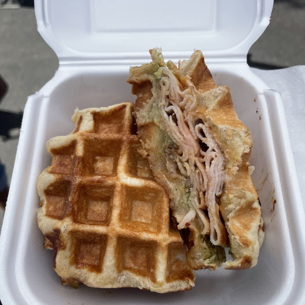 Waffle Crush - Turkey pesto - Food Trucks Near Me Waffle Crush - Turkey pesto - Food Trucks Near Me