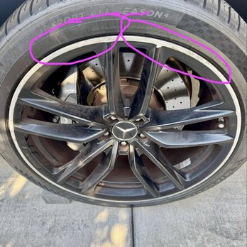 Merlan Wheel Repair  - BEFORE - Wheel & Rim Repair Near Me