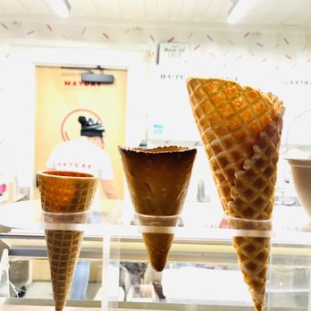 Mayday Ice Cream - Sugar cone, pretzel cone and waffle cone - Coffee & Tea Near Me - Lakeland, Florida Mayday Ice Cream - Sugar cone, pretzel cone and waffle cone - Coffee & Tea Near Me - Lakeland, Florida