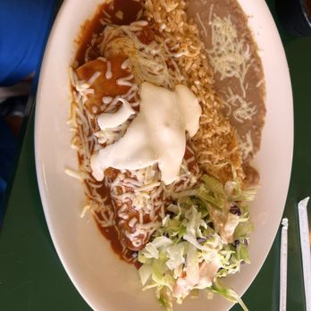 Tacos Al Pastor - Enchiladas al pastor, with beans and rice - Mexican Near Me - San Jose, California Tacos Al Pastor - Enchiladas al pastor, with beans and rice - Mexican Near Me - San Jose, California