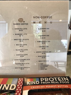 Menu photo 2 Gabee Coffee Boulder, CO