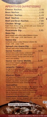 Menu photo 8 Cinco De Mayo Amigo Toledo, OH