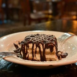 George's Pastaria - Tiramisu - excellent texture, but a little too sweet esp when chocolate on top.
