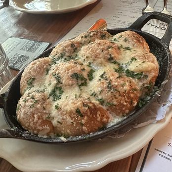 Maison Pickle - Pull Apart Garlic and Parmesan Bread - Cocktail Bars Near Me - New York, New York Maison Pickle - Pull Apart Garlic and Parmesan Bread - Cocktail Bars Near Me - New York, New York