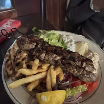 Avenue Gyro - Lamb kebab platter - Mediterranean Near Me - The Bronx, New York