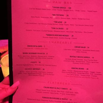 Lamella Tavern - Food menu - Cocktail Bars Near Me - San Jose, California