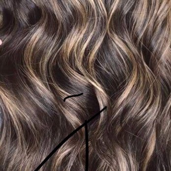 Azzure Salon - This is Photo of what I showed stylist of color and highlights I wanted and she did amazing job of getting it like I wanted - Hair Salons Near Me - Albany, California