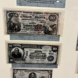 Higgins Museum - Classic small town bank money