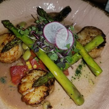 Cafe Dupont - Seared scallops -possibly best I've ever had - New American Near Me - Birmingham, Alabama