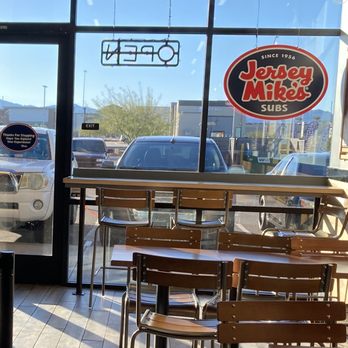 Jersey Mike's Subs - Nice sitting area. - Fast Food Near Me - Surprise, Arizona Jersey Mike's Subs - Nice sitting area. - Fast Food Near Me - Surprise, Arizona