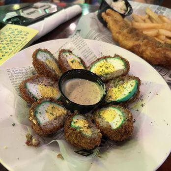 Mad Dogs British Pub - scotch eggs - Pubs Near Me - San Antonio, Texas