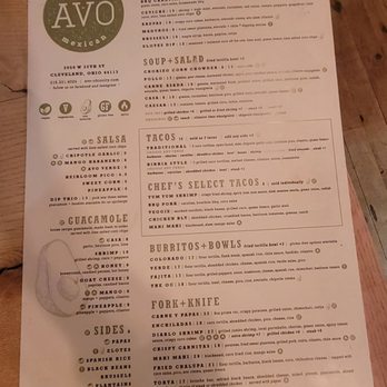Avo Modern Mexican - New Mexican Cuisine Near Me - Cleveland, Ohio Avo Modern Mexican - New Mexican Cuisine Near Me - Cleveland, Ohio