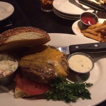 Wildfire - Prime Angus Burger with Old Bay seasoned fries. - American Near Me - Glenview, Illinois Wildfire - Prime Angus Burger with Old Bay seasoned fries. - American Near Me - Glenview, Illinois