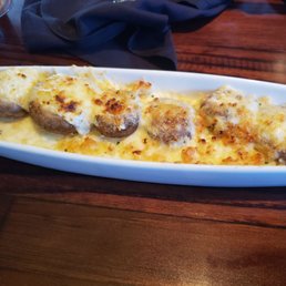 White Cheddar Stuffed Mushrooms
