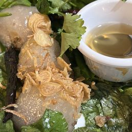 Stuffed Tapioca balls with Lao sweet tamarind sauce