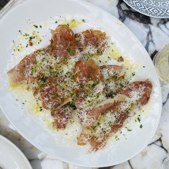 Del Mar Columbus - Jamon crostini. So good! - Mediterranean Near Me - Columbus, Ohio
