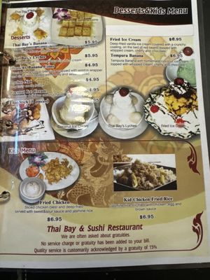 Menu photo 2 Thai Bay Restaurant Largo, FL Menu photo 2 Thai Bay Restaurant Largo, FL