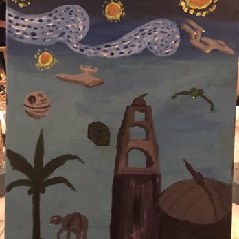 Wine & Canvas - My interpretation... ;) - Party & Event Planning Near Me Wine & Canvas - My interpretation... ;) - Party & Event Planning Near Me