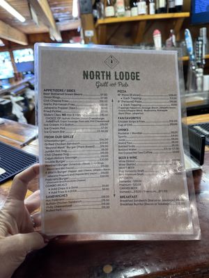 Menu photo 2 North Lodge Grill and Pub Wrightwood, CA Menu photo 2 North Lodge Grill and Pub Wrightwood, CA