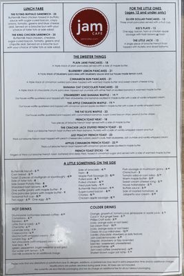 Menu photo 6 Jam Cafe on Beatty Vancouver, BC
