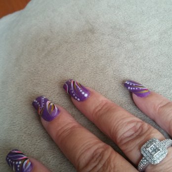 Classic Nails - New set. .....thanks Ty. - Nail Salons Near Me - Anaheim, California