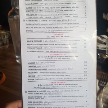Native Tongues Taqueria - Menu - July 2019 - Mexican Near Me - Calgary, Alberta
