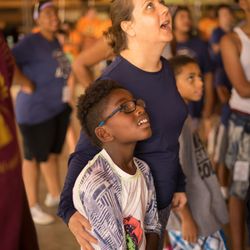 Barefoot Republic Camp & Retreat Center - Mom singing with children at Family Camp, a weekend retreat