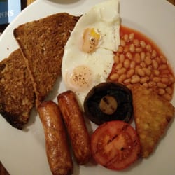The Horse and Jockey - Vegetarian breakfast