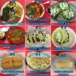 Mi Mexico" comida casera - Full menu