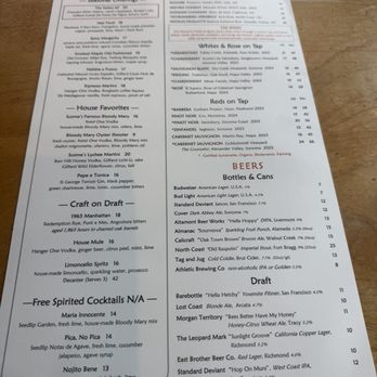 Scoma's Restaurant - Menu side 1 - Seafood Near Me - San Francisco, California Scoma's Restaurant - Menu side 1 - Seafood Near Me - San Francisco, California