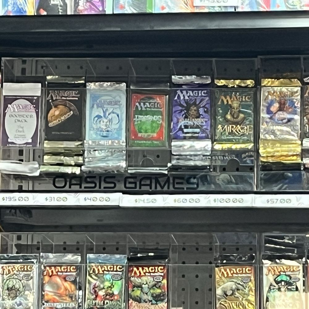 Oasis Games - Old magic booster packs for sale - Hobby Shops Near Me - Salt Lake City, Utah Oasis Games - Old magic booster packs for sale - Hobby Shops Near Me - Salt Lake City, Utah
