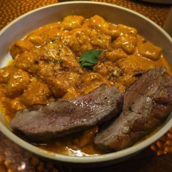 Fantini’s Fusion Kitchen - Potato gnocchi with duck breast add-on - Italian Near Me - Palm City, Florida Fantini’s Fusion Kitchen - Potato gnocchi with duck breast add-on - Italian Near Me - Palm City, Florida